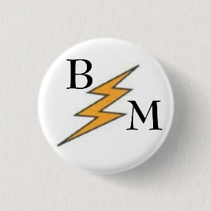 Bóton Redondo 2.54cm O melhor Pin do homem