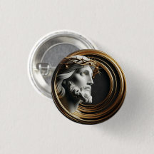 O toque divino Jesus cerâmico olhando para os céus