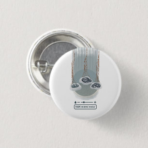 Bóton Redondo 2.54cm objet_2_rain control metro