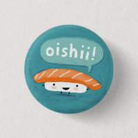 Oishii Sushi | Caráter Kawaii Salmon Sashimi