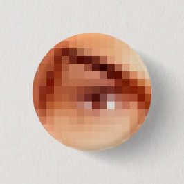 Bóton Redondo 2.54cm Olho mau?