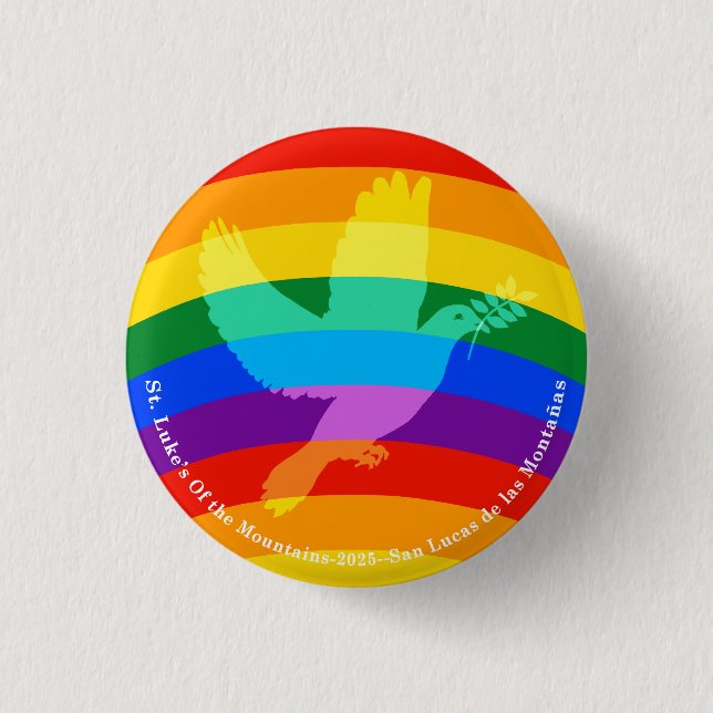 Bóton Redondo 2.54cm Orgulho da Paz 2025 (Frente)