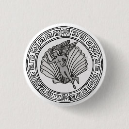 Bóton Redondo 2.54cm Os atletas! crachá de símbolo Afrodite / Vênus