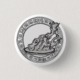 Bóton Redondo 2.54cm Os atletas! crachá de símbolo Hestia / Vesta