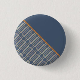 Bóton Redondo 2.54cm Padrão de Abstrato geométrico 3