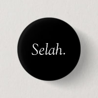 Palavra Hebraica Selah nos Salmos Preto e Branco