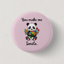 Panda Bonita Você Me Faz Sorrir