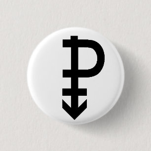 Bóton Redondo 2.54cm Pansexual_symbol