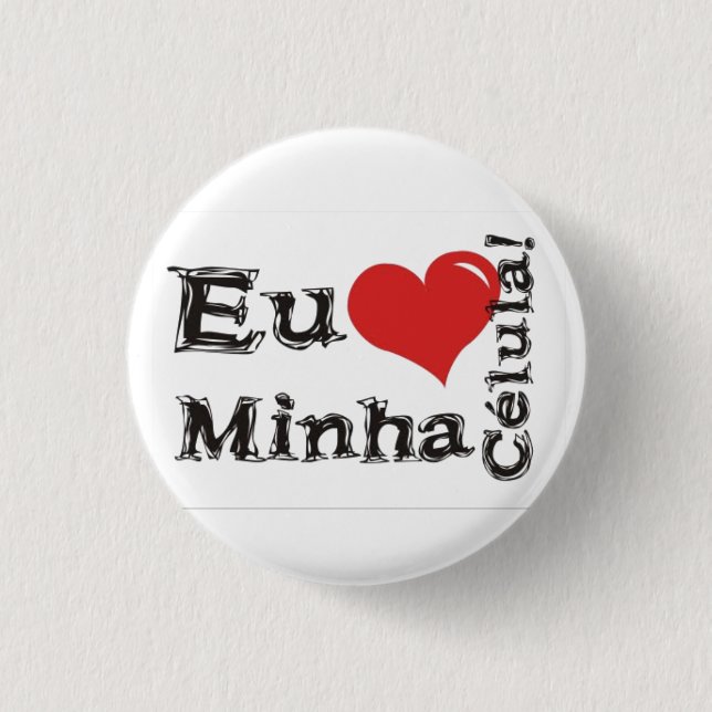 Bóton Redondo 2.54cm Parceiro de DEUS (Frente)