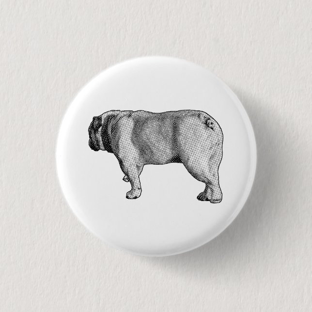 Bóton Redondo 2.54cm Passeio Retro, Broche de Diversão (Frente)