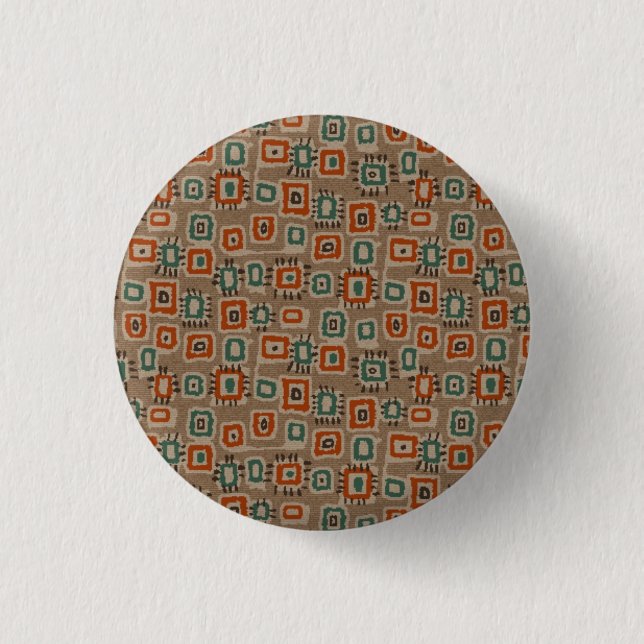 Bóton Redondo 2.54cm Patches de roupas antigas da abstrato Art (Frente)