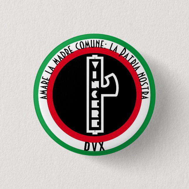 BÓTON REDONDO 2.54CM PATRIA NOSTRA (Frente)