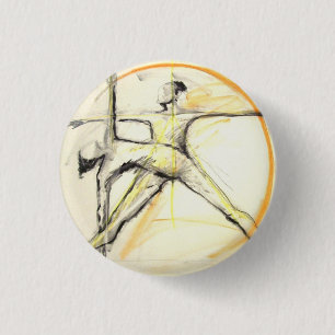 Bóton Redondo 2.54cm Paz