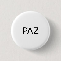 Paz branco negro espanhol simples minimalista