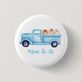 Bóton Redondo 2.54cm Pequena Chá de fraldas de Abóbora Que Mãe Seja