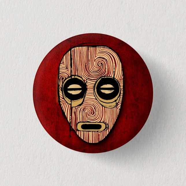 Bóton Redondo 2.54cm Personalidade (Frente)