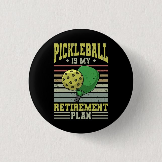 Bóton Redondo 2.54cm Pickleball - Reforma da Pickleball (Frente)