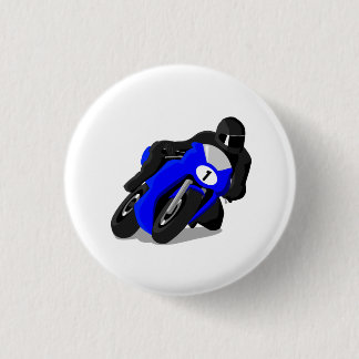 Bóton Redondo 2.54cm Piloto da motocicleta