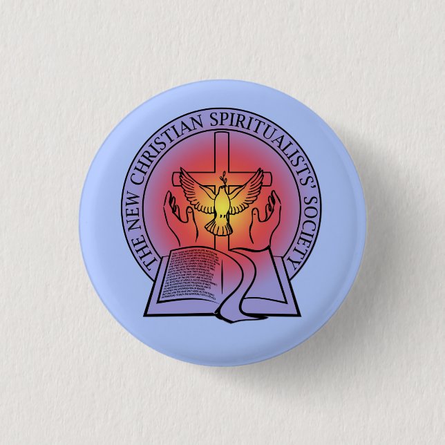 Bóton Redondo 2.54cm Pin Bagde de NCSS (3cm) - Multicolour (Frente)