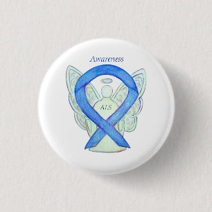Bóton Redondo 2.54cm Pin de Arte Personalizado da Fita de Sensibilizaç