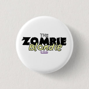 Bóton Redondo 2.54cm Pin de ZombieBlondie!