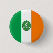 Pin do irlandês de O'Bama