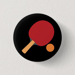 Bóton Redondo 2.54cm Ping Pong Paddles Tênis Engraçado