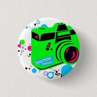 Bóton Redondo 2.54cm pino ainda tornando-se