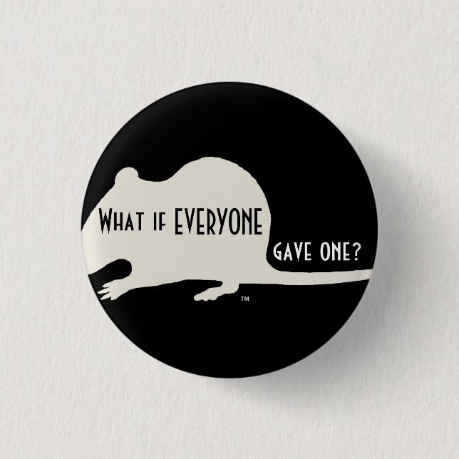 Bóton Redondo 2.54cm Pino de WIEGO (Frente)