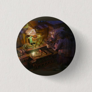 Bóton Redondo 2.54cm Pinocchio
