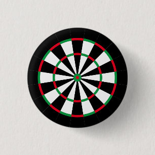 Bóton Redondo 2.54cm Placa Dart Personalizada de Texto Personalizada