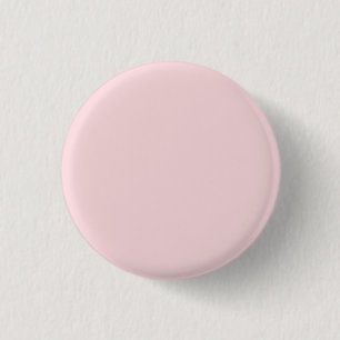 Bóton Redondo 2.54cm Pó Cor Sólida Rosa