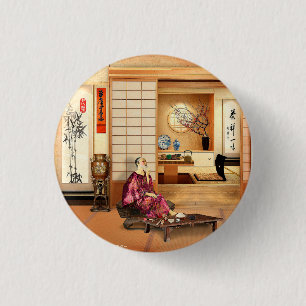 Bóton Redondo 2.54cm Pó De Arroz Silky