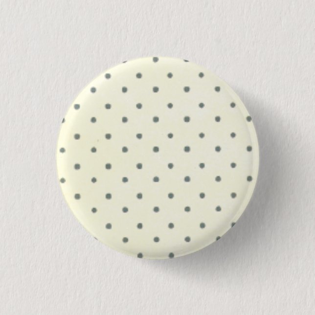 Bóton Redondo 2.54cm Polka Dots (Frente)