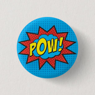 Bóton Redondo 2.54cm PRISIONEIRO DE GUERRA! PC do Pin do super-herói