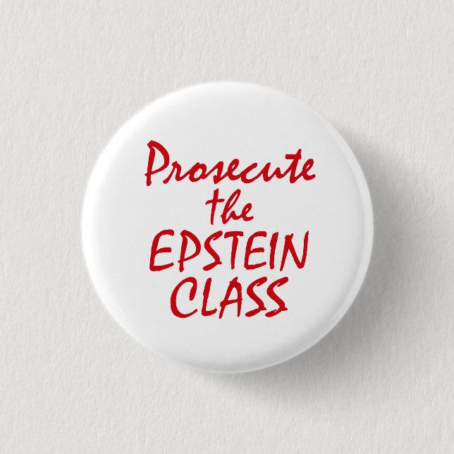 Bóton Redondo 2.54cm Processar a Classe Epstein (Frente)