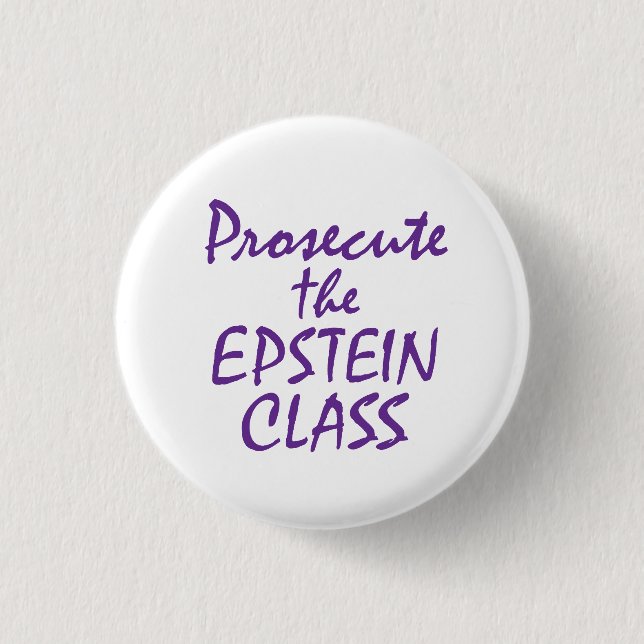 Bóton Redondo 2.54cm Processar a Classe Epstein (Frente)