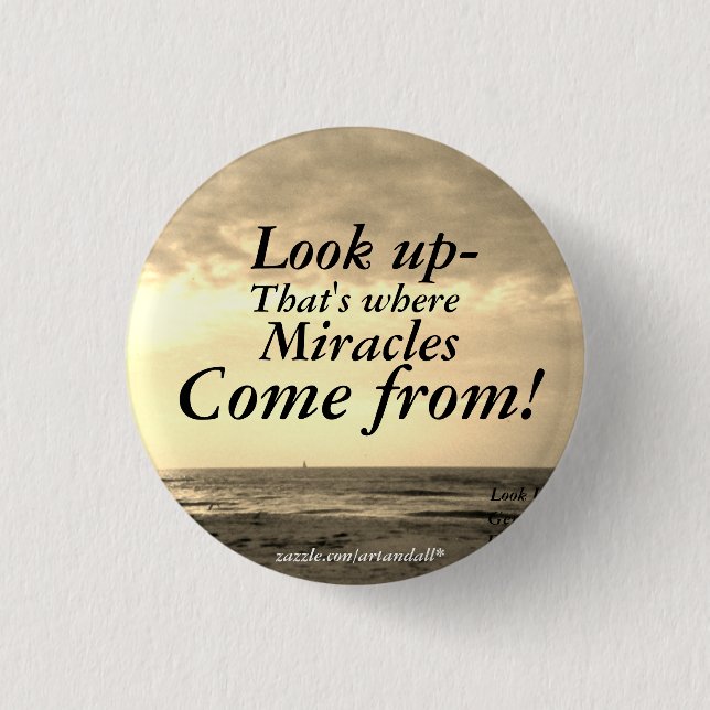 BÓTON REDONDO 2.54CM PROCURAR (Frente)