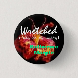 Bóton Redondo 2.54cm Promova Katherine Marple