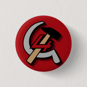 Bóton Redondo 2.54cm Quarto botão internacional