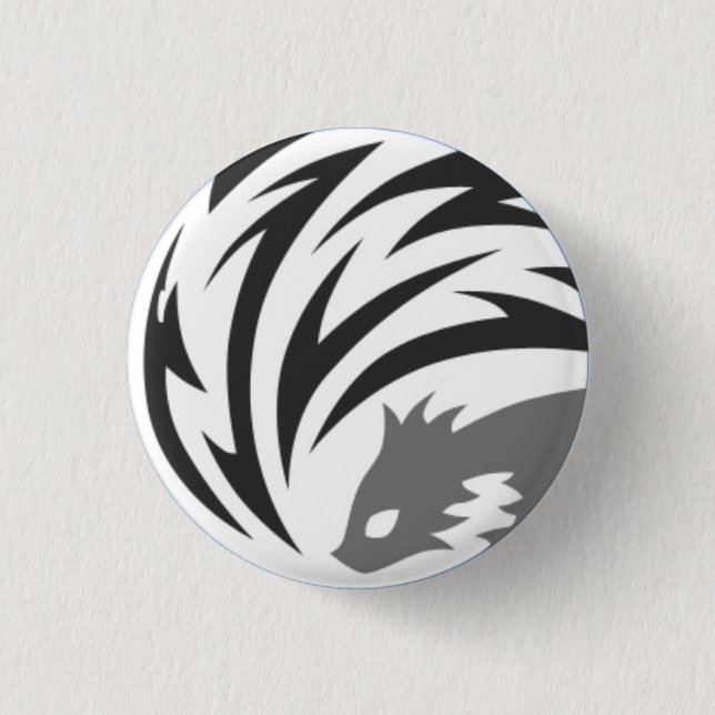 Bóton Redondo 2.54cm Que dentes você tem (Frente)