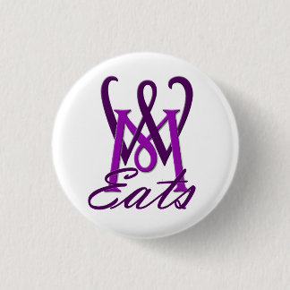 Bóton Redondo 2.54cm Que Micky come o botão pequeno