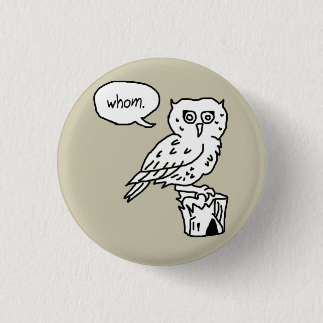 Bóton Redondo 2.54cm quem botão da gramática g33k (Frente)