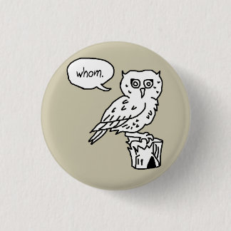 Bóton Redondo 2.54cm quem botão da gramática g33k