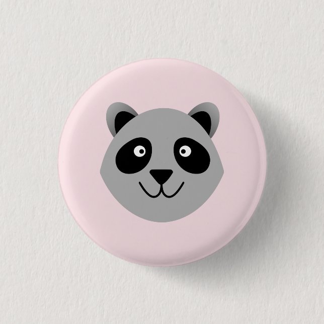 Bóton Redondo 2.54cm Raccoon (Frente)