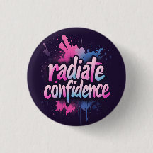 Radiar Confiança Pin | Amor Próprio e Empoderament