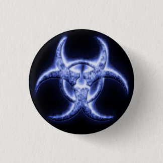 Bóton Redondo 2.54cm Radioativo