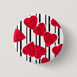 Bóton Redondo 2.54cm Red heart