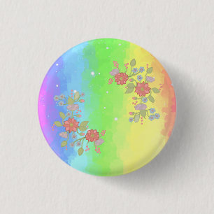 Bóton Redondo 2.54cm Regenbogen