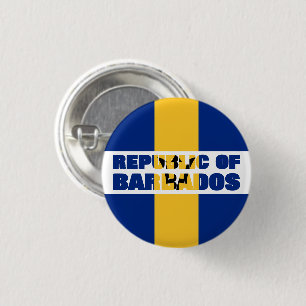 Bóton Redondo 2.54cm República de Barbados